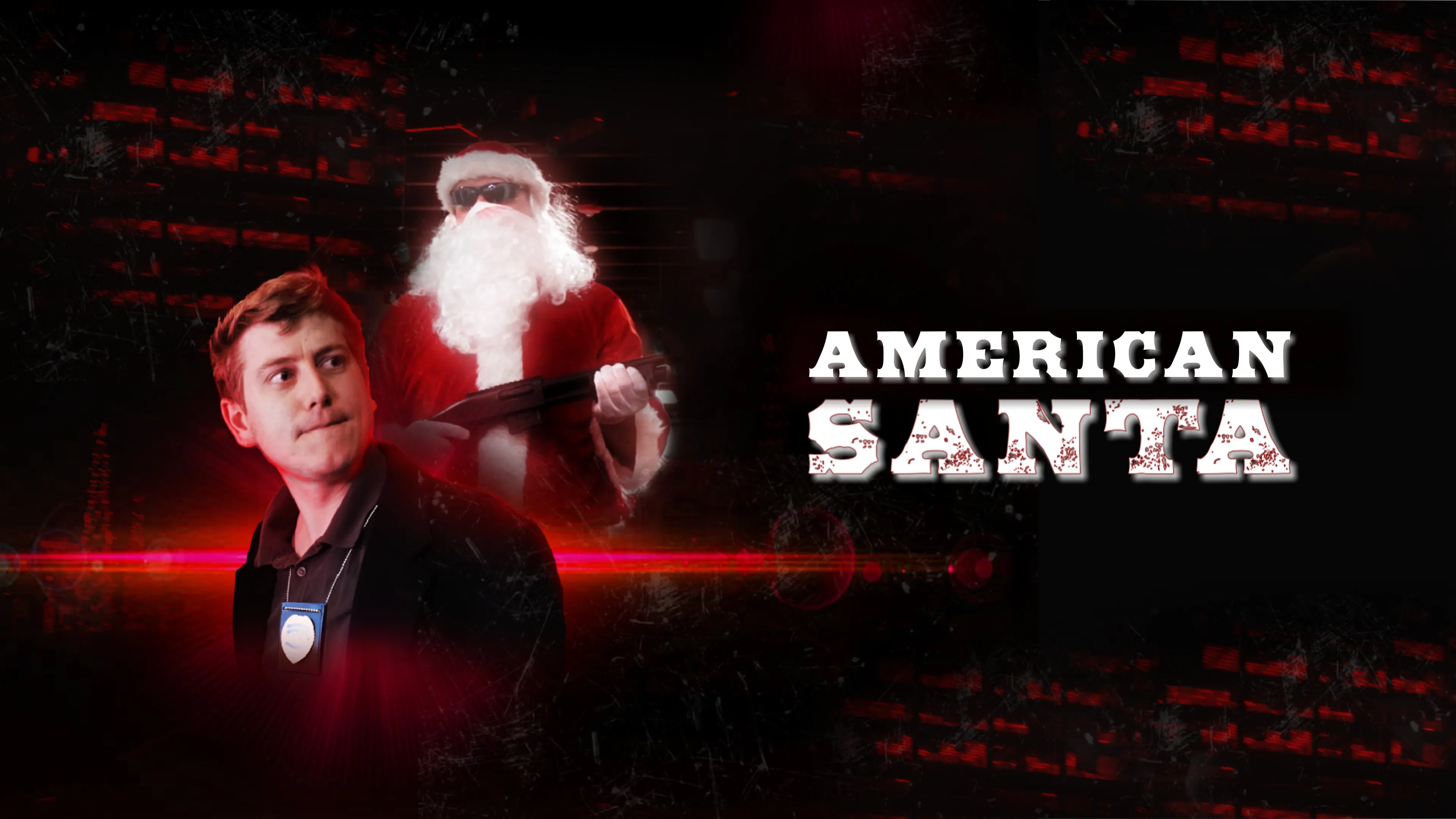 American Santa poster